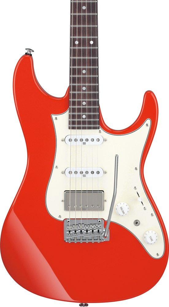 Ibanez AZ2204NW Electric Guitar w/ Case - Vermillion Red