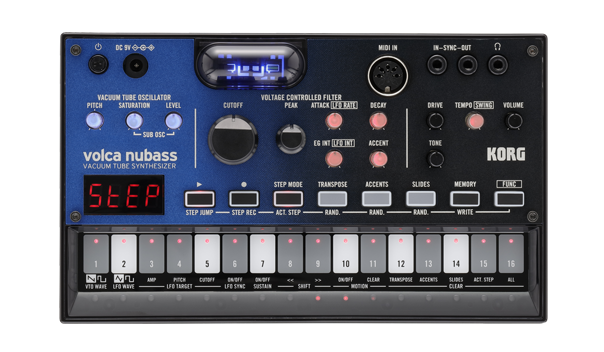 Korg Volca NuBass Vacuum Tube Bass Synth