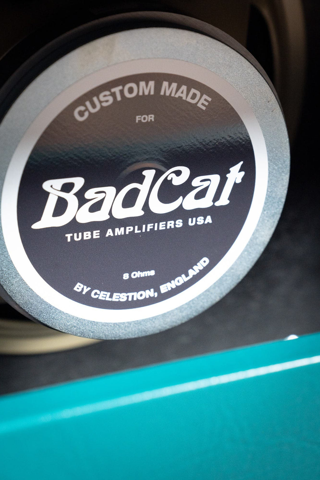 Bad Cat CUSTOM Era 30 2x12" Guitar Cab - Antique Green / Gold Piping