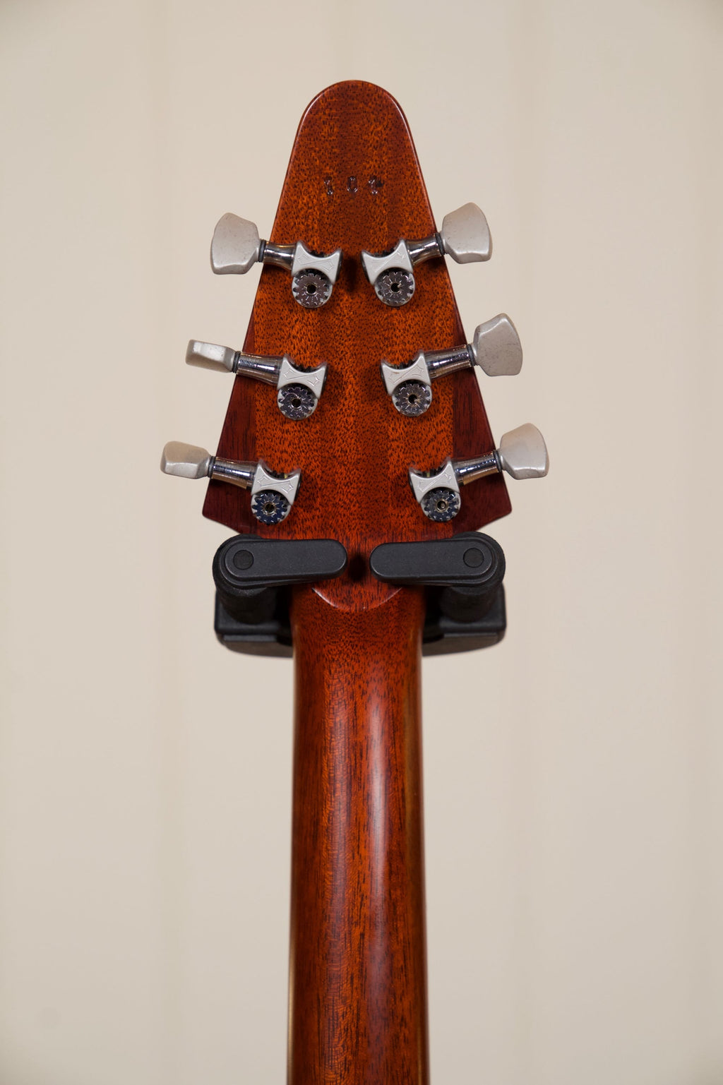 Vance Custom "Clonakilla" Flying V Guitar w/Case - Cherry/Brown/Bordeaux