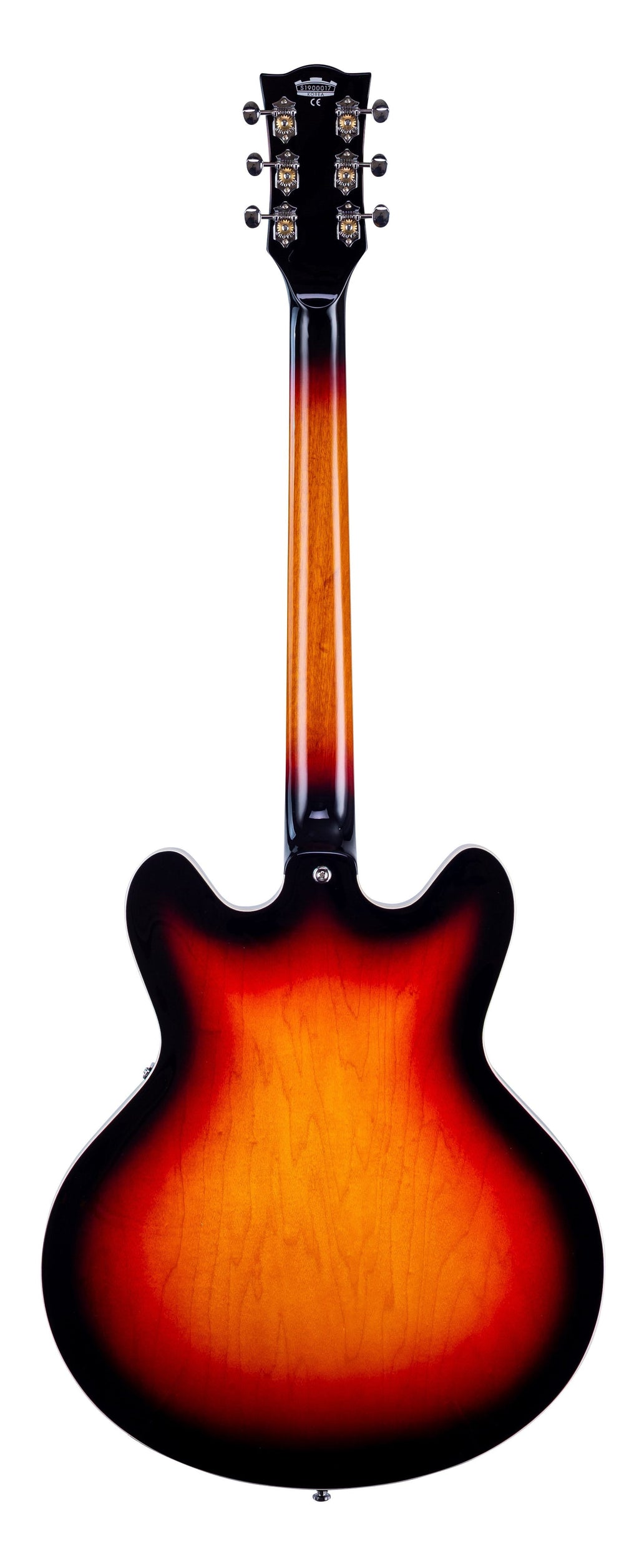 Vox Bobcat S66 Semi-Hollow Electric Guitar - Sunburst