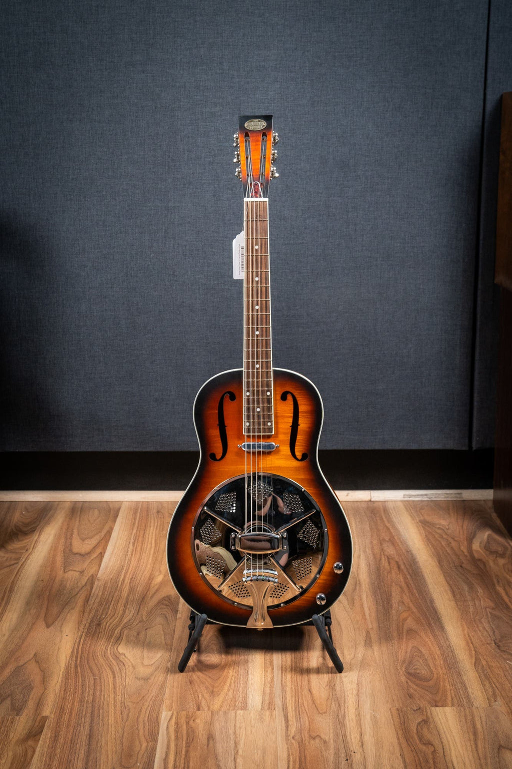 Bourbon Street Single Cone 12 Fret Resonator - Sunburst (BSR-1C12-W)