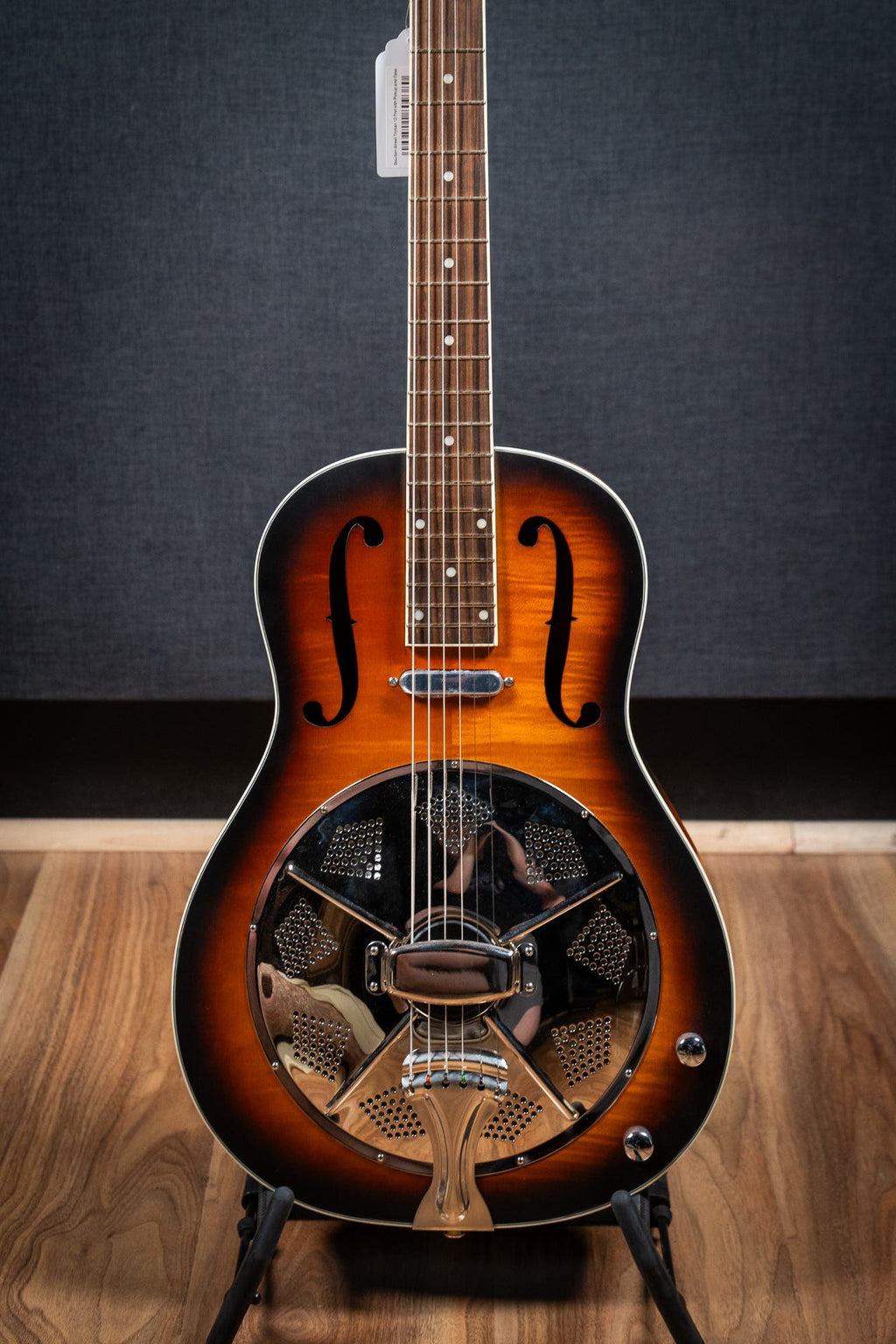 Bourbon Street Single Cone 12 Fret Resonator - Sunburst (BSR-1C12-W)