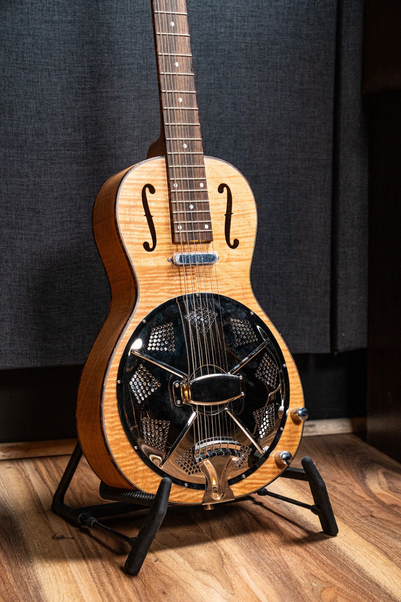 Bourbon Street Single Cone Parlour Size Resonator (BSR-P1C-W)
