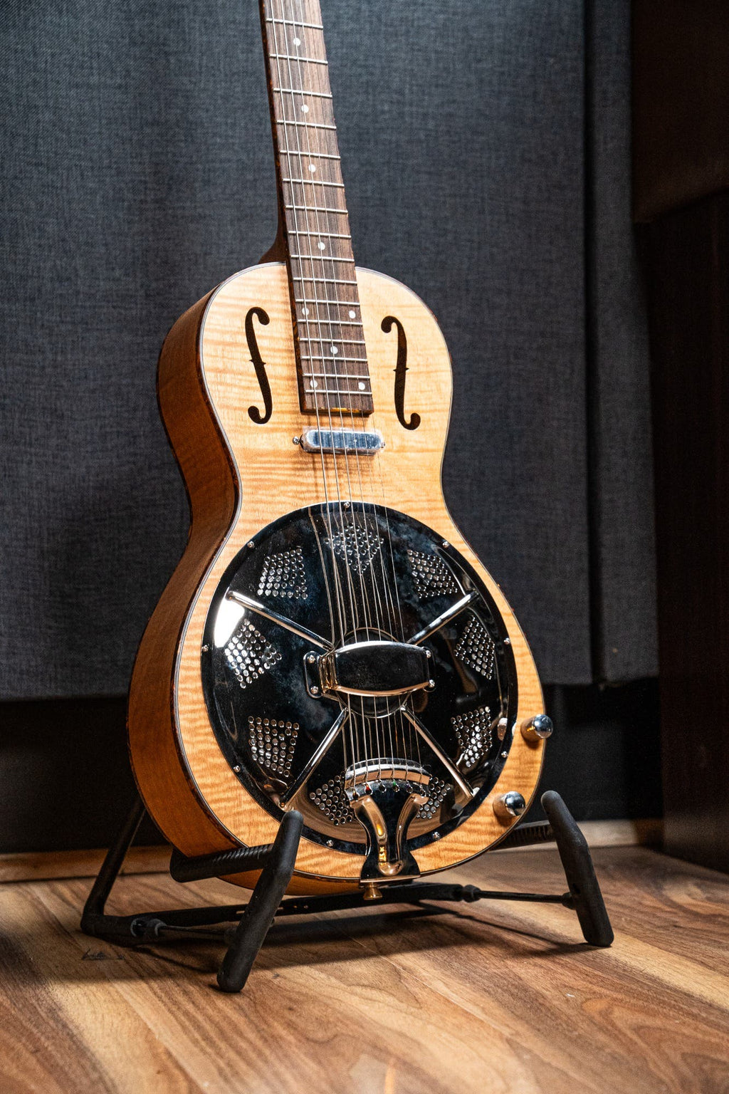 Bourbon Street Single Cone Parlour Size Resonator (BSR-P1C-W)