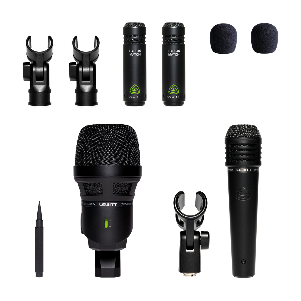 Lewitt Beatkit 4pc Drum Microphone Pack