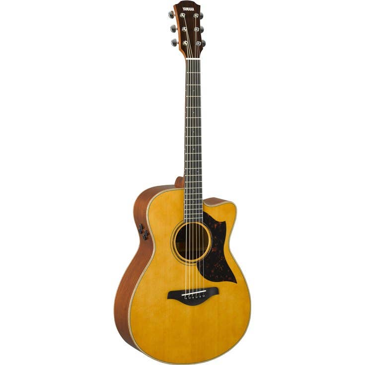 Yamaha AC3M Concert Acoustic/Electric Guitar - Vintage Natural