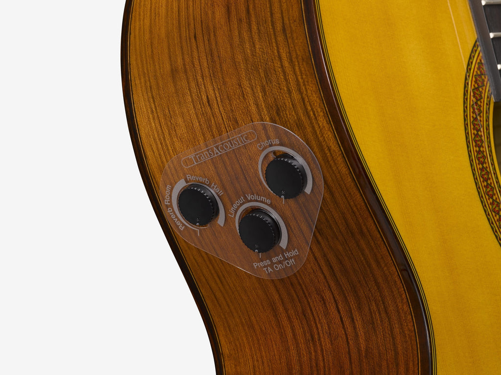 Yamaha CG-TA Transacoustic Classical Guitar - Natural