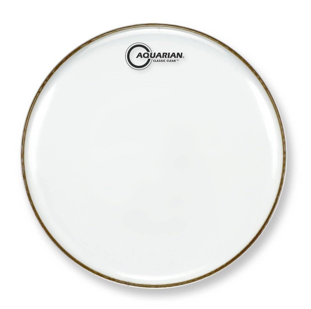 Aquarian 13 Inch Drum Head Clear Single Ply Cc13 Classic Clear