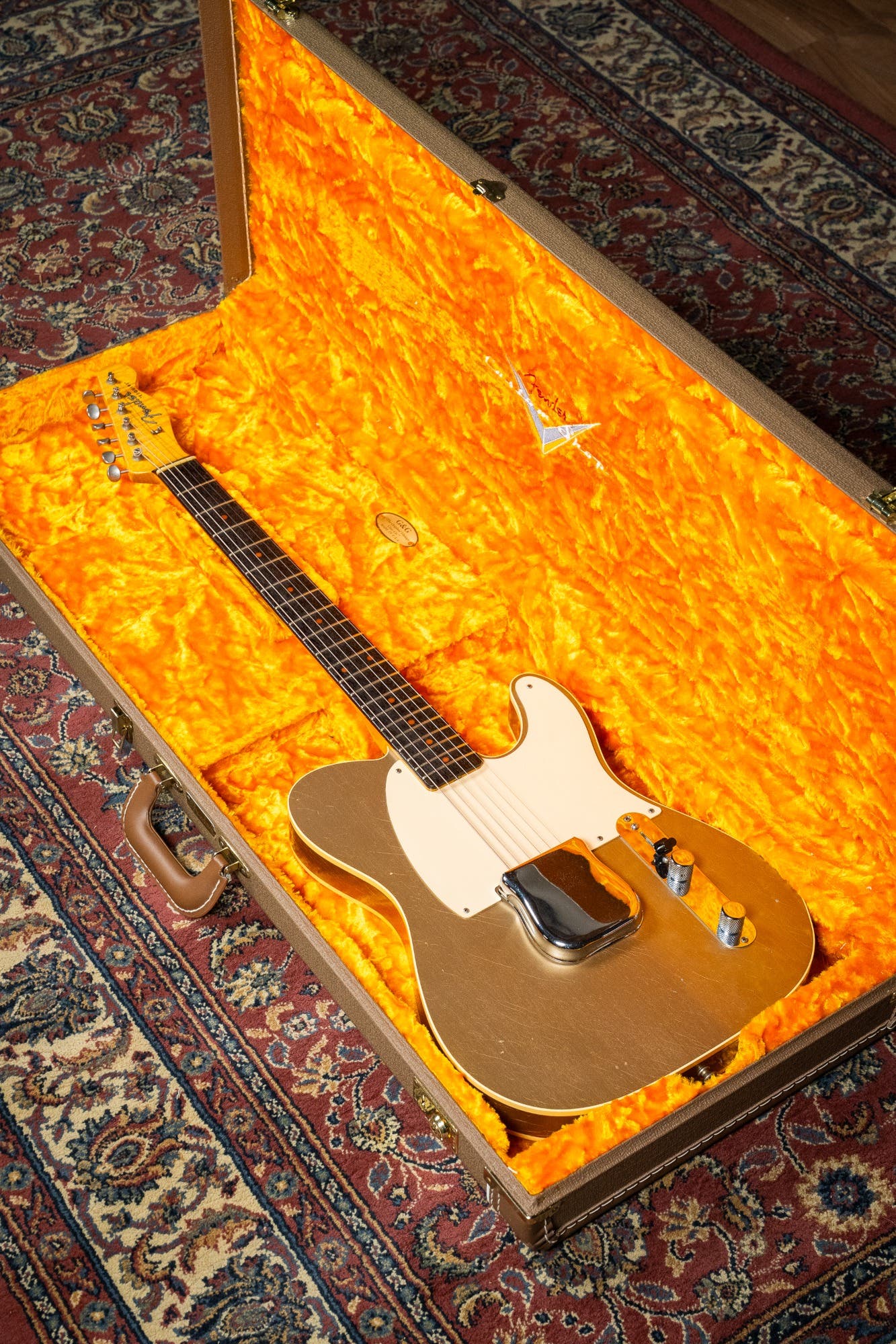 Fender 59 Esquire Custom Journeyman Relic - Aged Shoreline Gold - Pre-Owned (2018 Collection Custom Build for NAMM show 2017)