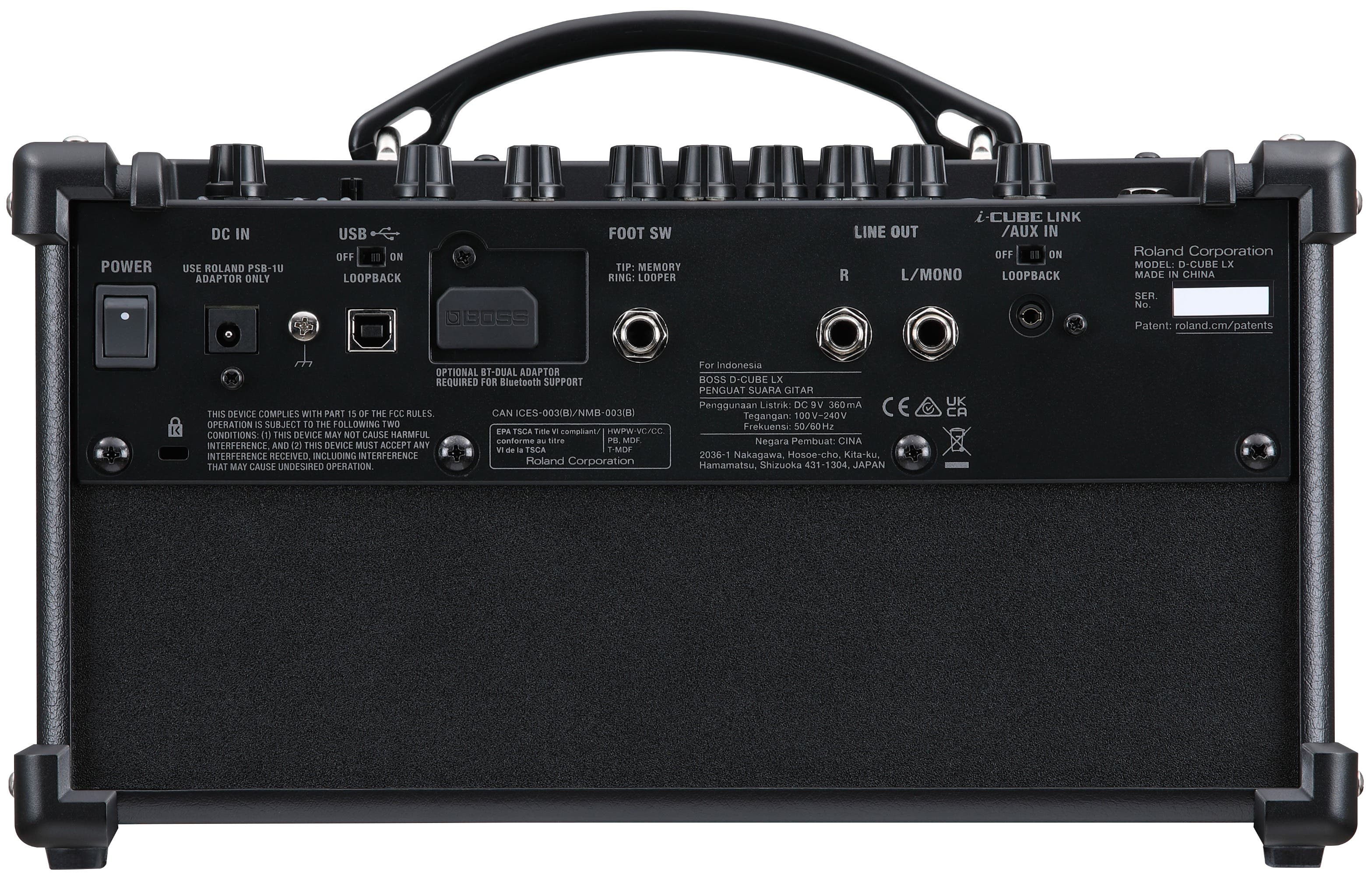 Boss DUAL CUBE LX Guitar Amplifier