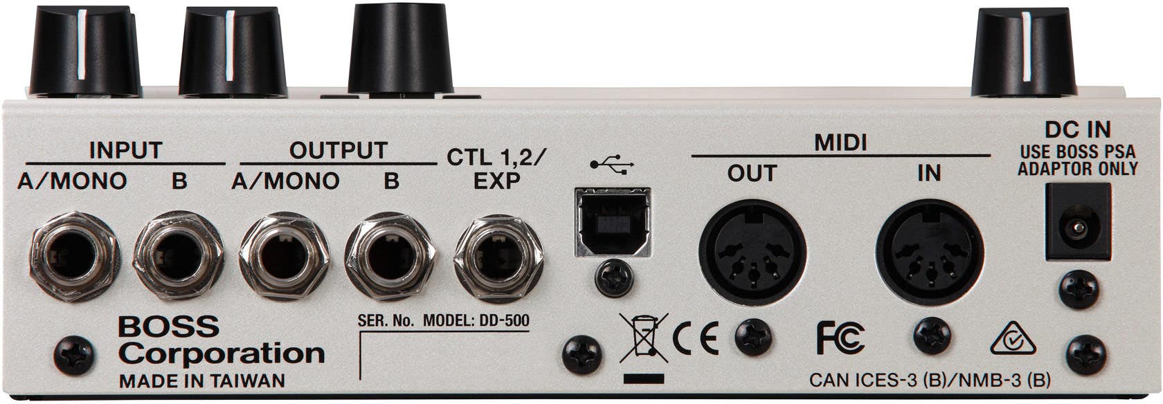 Boss DD-500 Digital Delay Pedal (DD500)