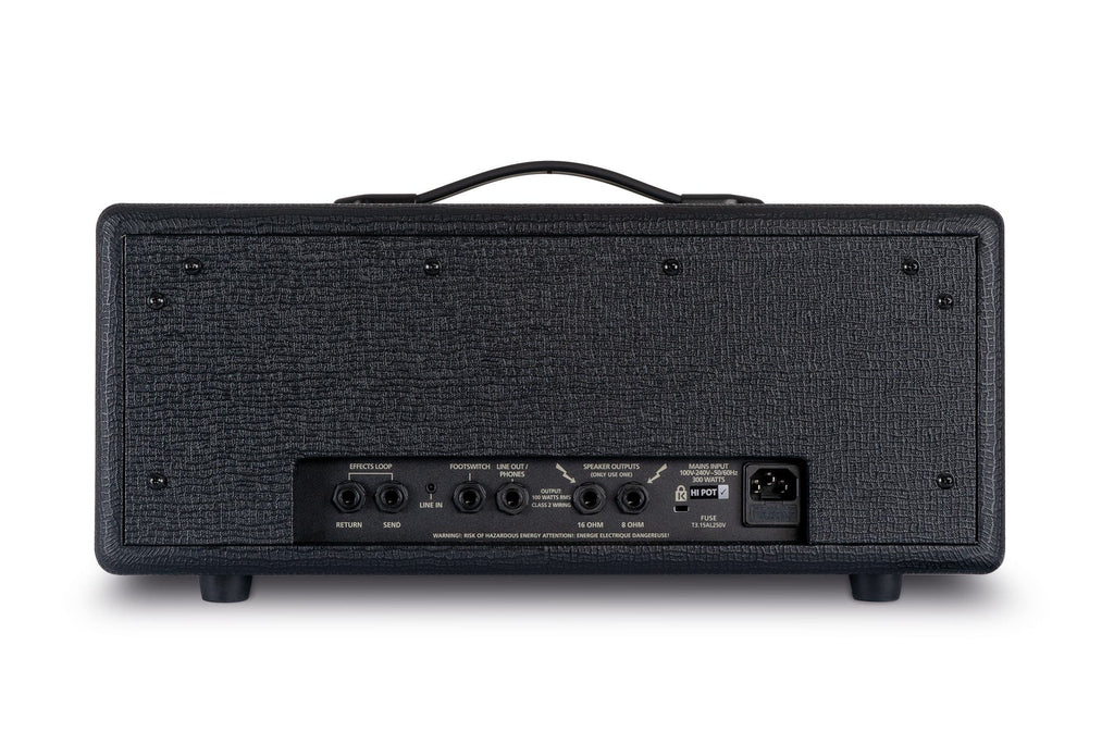 Blackstar Debut 100 RH BLK Guitar Head - Black