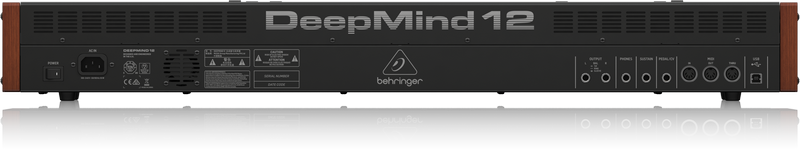Behringer Deepmind 12 Analog Polyphonic Synthesizer (DEEPMIND12)