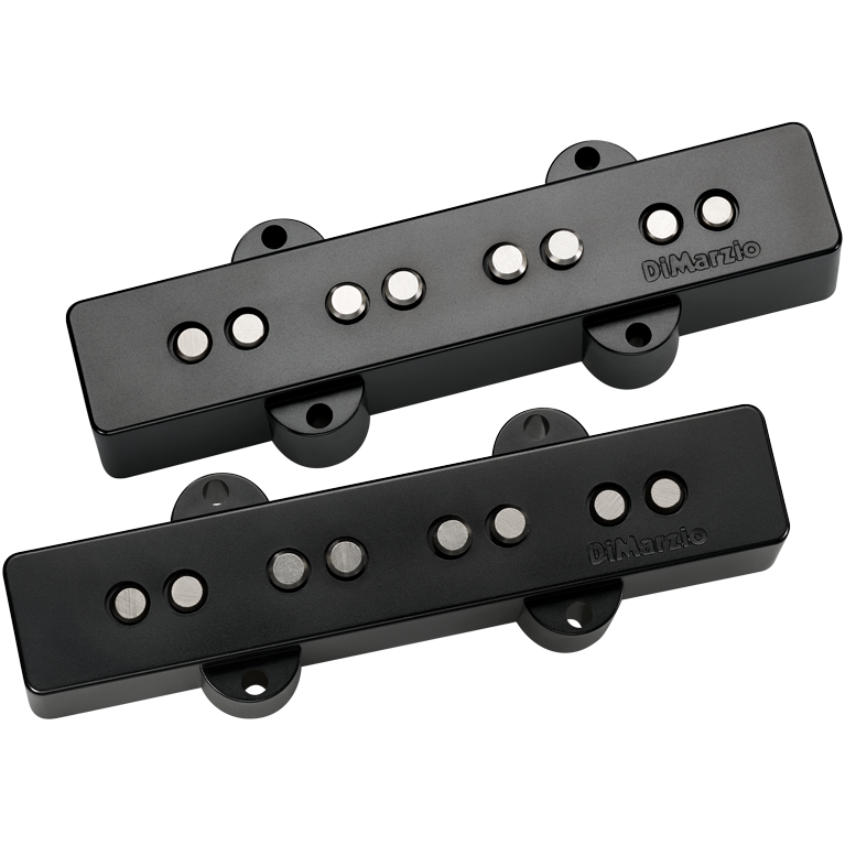 DiMarzio Ultra Jazz Bass Pickup Set - Black
