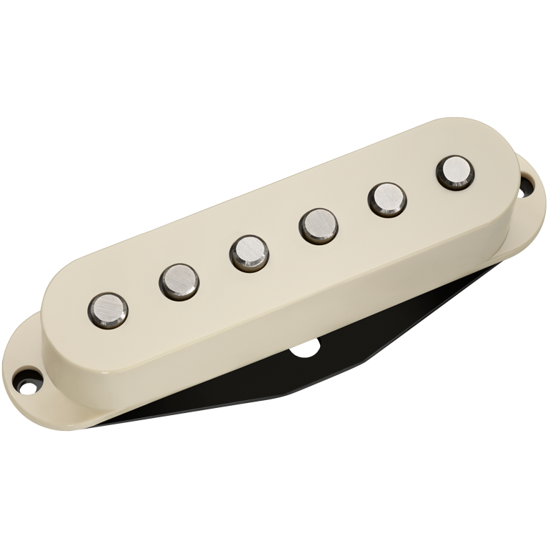 DiMarzio True Velvet Strat Single-Coil Pickup - Neck - Aged White