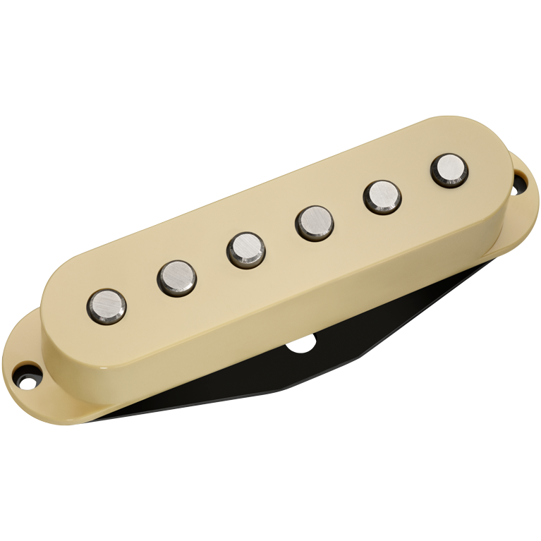DiMarzio True Velvet Strat Single-Coil Pickup - Neck - Cream
