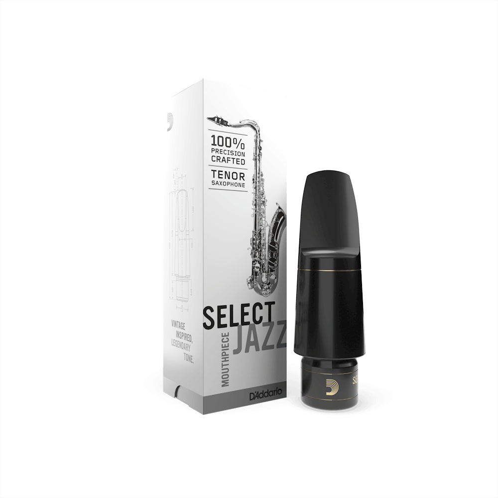 D'Addario MKS-D8M Select Jazz Tenor Sax Mouthpiece - Medium Chamber