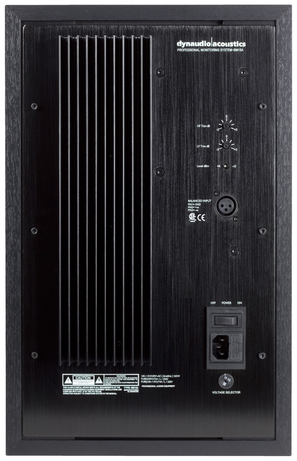Dynaudio BM15A 2-Way Active Nearfield Monitor - Left (Single)