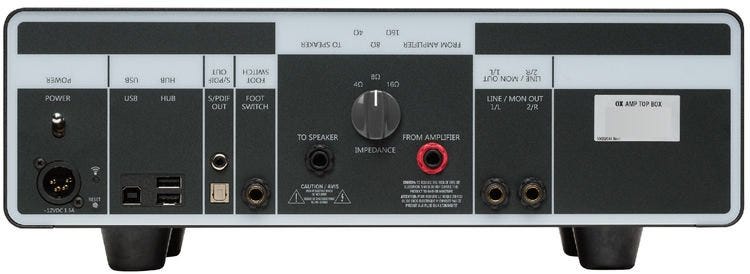 Universal Audio OX Amp Top Box - Reactive Load Box / Attenuator