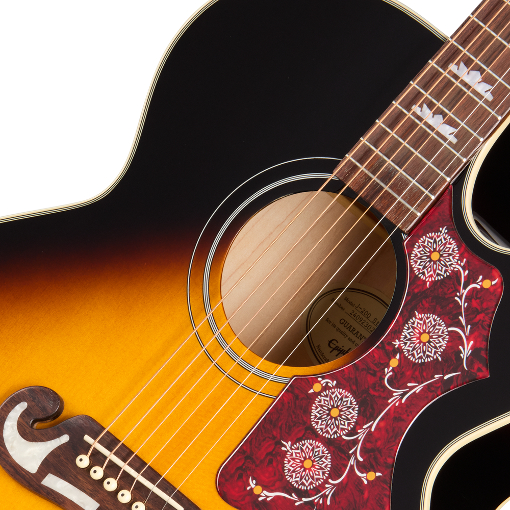 Epiphone J-200 Studio EC - Vintage Sunburst
