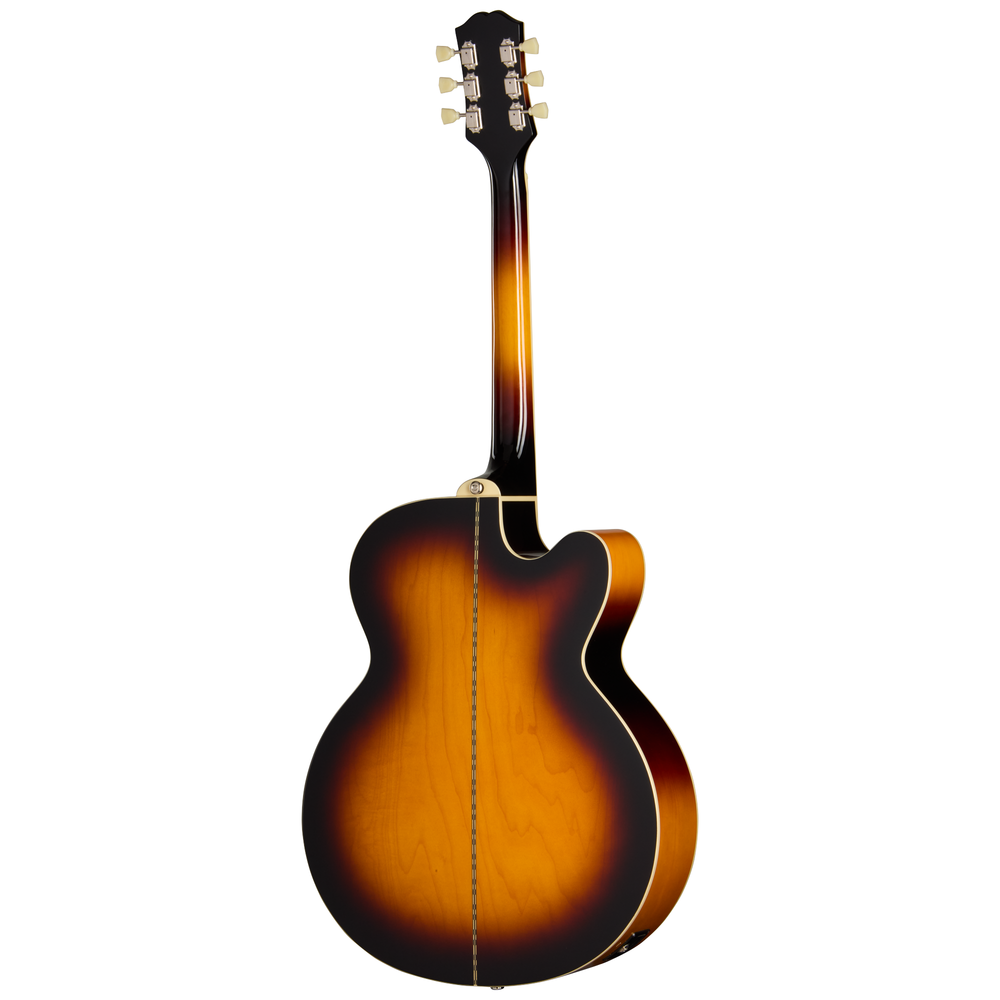 Epiphone J-200 Studio EC - Vintage Sunburst - Left Handed