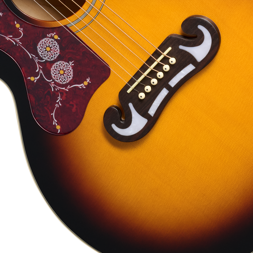 Epiphone J-200 Studio - Vintage Sunburst - Left Handed