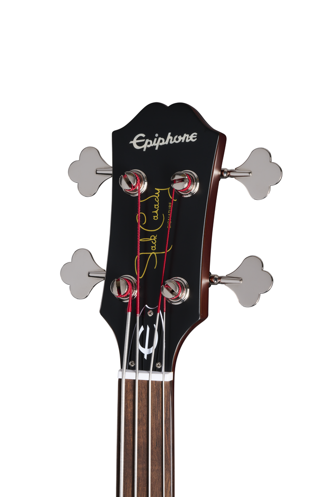 Epiphone Jack Casady Fretless Bass - Aged Royal Tan