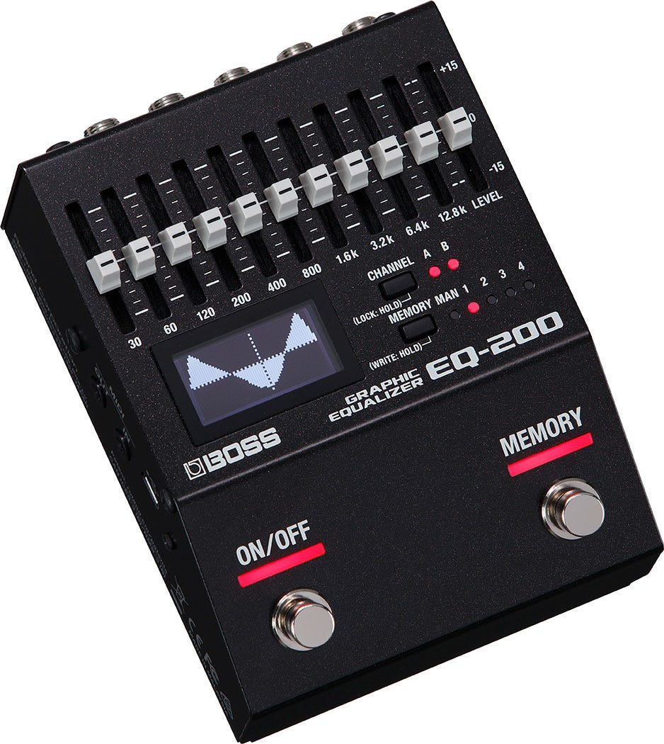 Boss EQ200 Graphic EQ Pedal