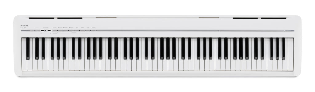 Kawai ES120SW KIT Digital Piano Set inc Stand + Pedal - White
