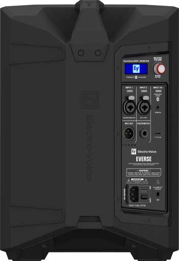 ElectroVoice EV EVERSE8 8" Portable Powered Speaker - Black