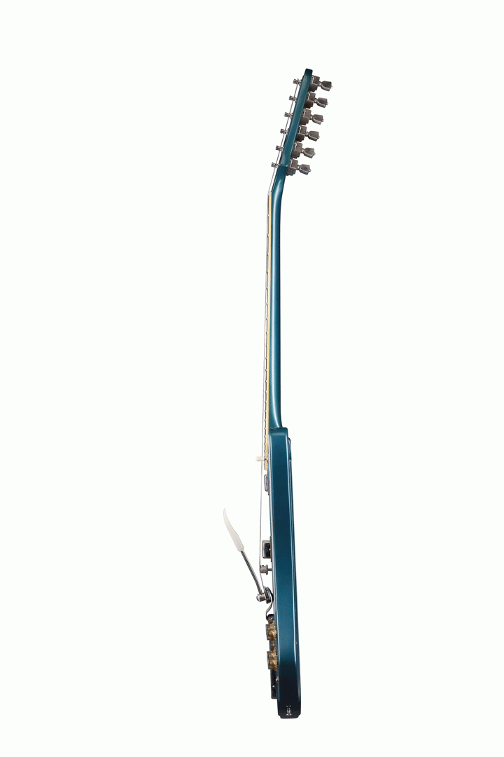 Gibson Murphy Lab 1963 Firebird V w/Maestro Vibrola w/Case - Ultra Light Aged Pelham Blue