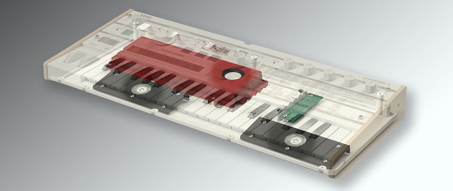 Korg microKorg S Portable Synthesizer w/Built-in Speakers