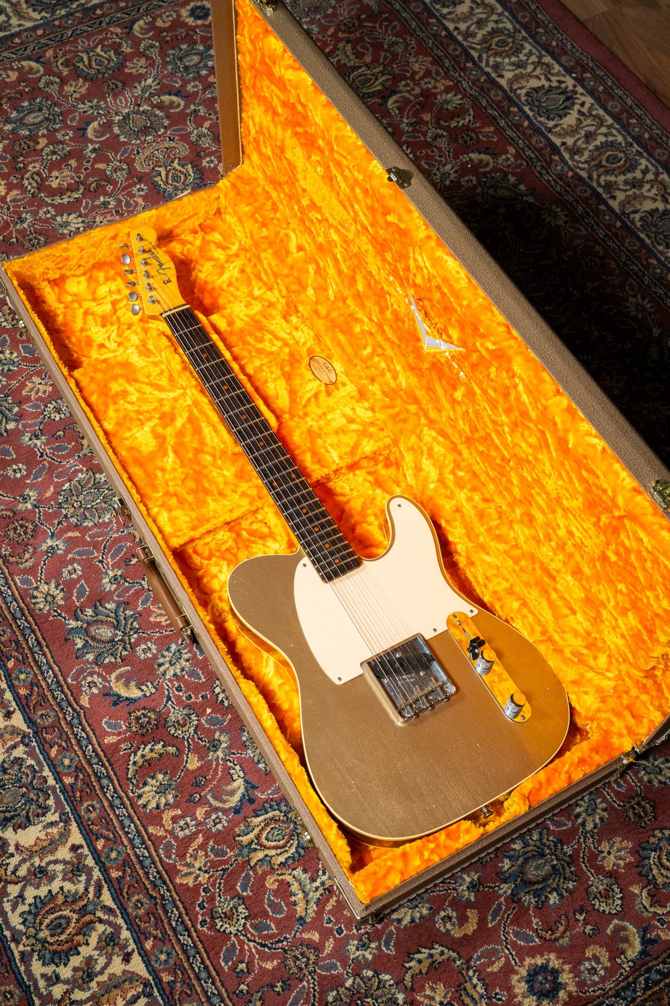 Fender 59 Esquire Custom Journeyman Relic - Aged Shoreline Gold - Pre-Owned (2018 Collection Custom Build for NAMM show 2017)
