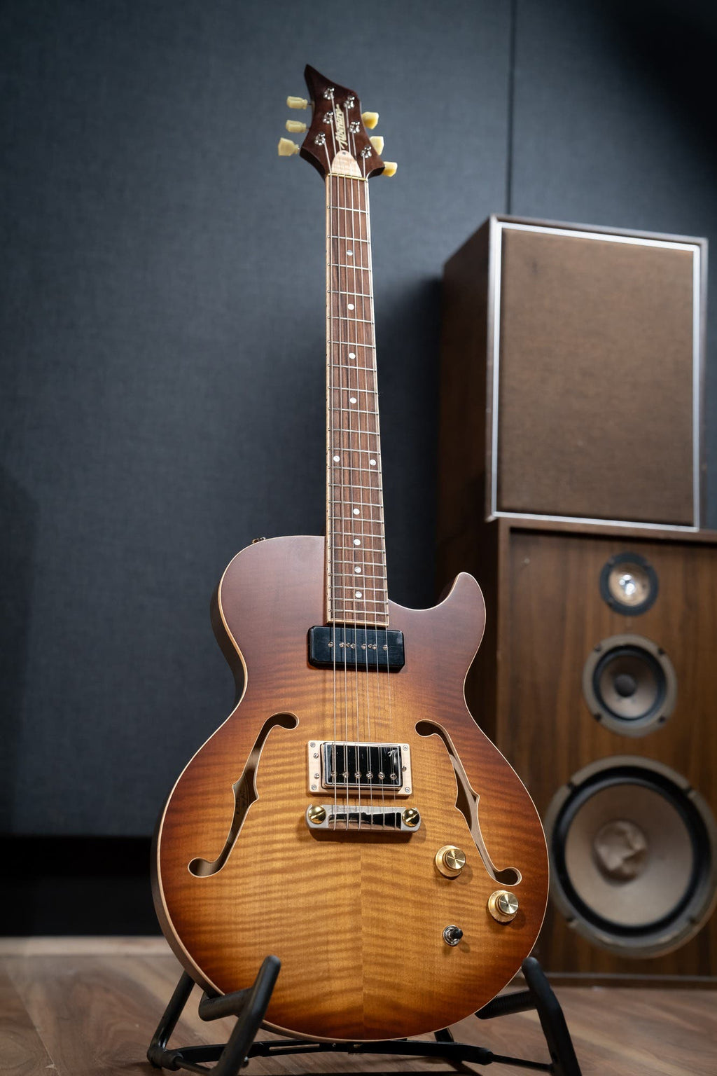 Fibenare Montreux Rahan - Tobacco Burst / Flame Maple Top