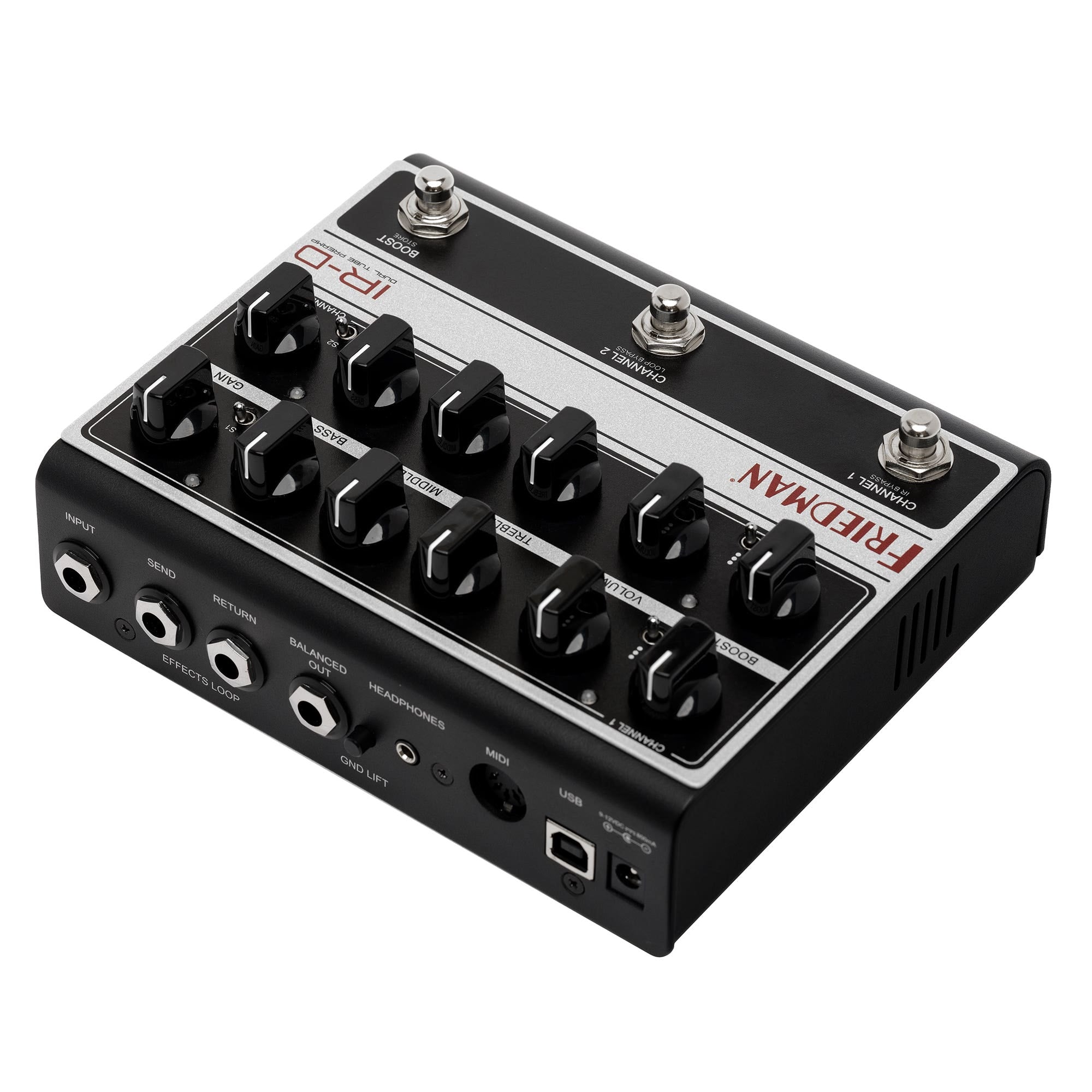 Friedman IR-D Dual-channel Tube Preamp / Pedal