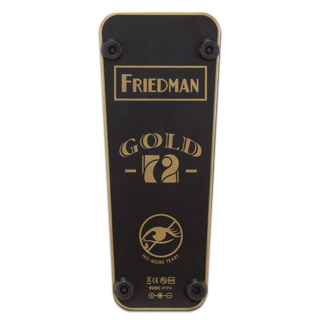 Friedman Gold-72 "No More Tears" Wah Pedal