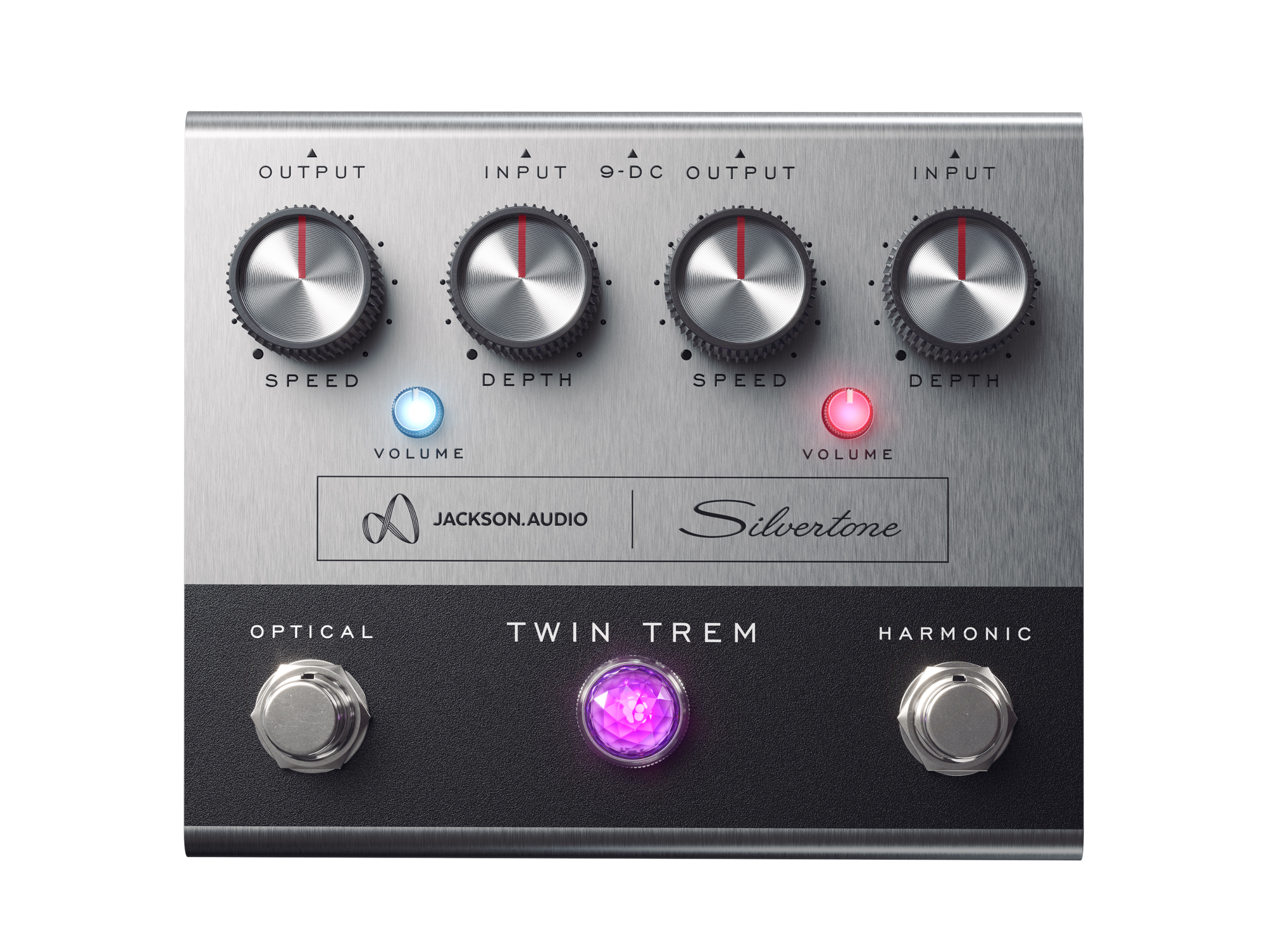 Jackson Audio Silvertone TWIN TREM Dual Tremolo Pedal