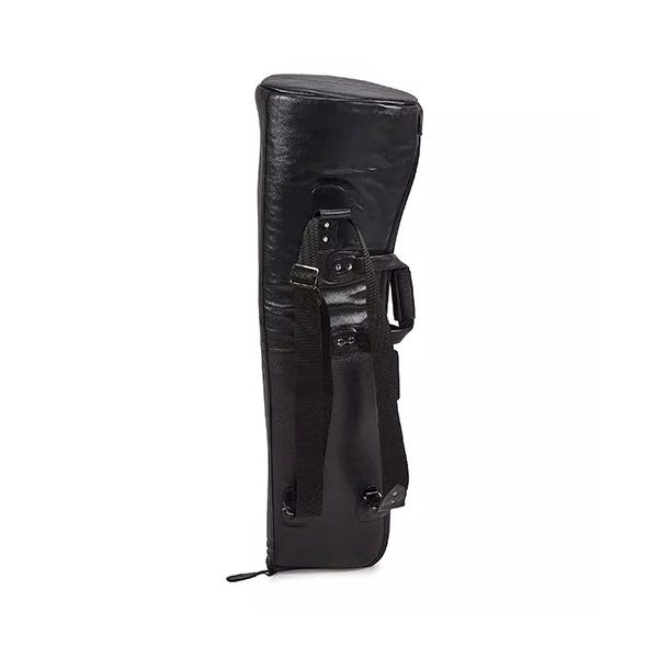 Gard Trombone 8" Bell Gig Bag - Leather Black - Slide Compartment Outside (GATB21MLK)