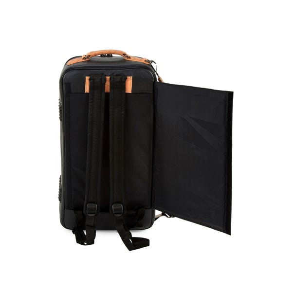 Gard Elite Triple Trumpet Gig Bag - Leather Black w/ Brown Trim (GATR5ECLK)
