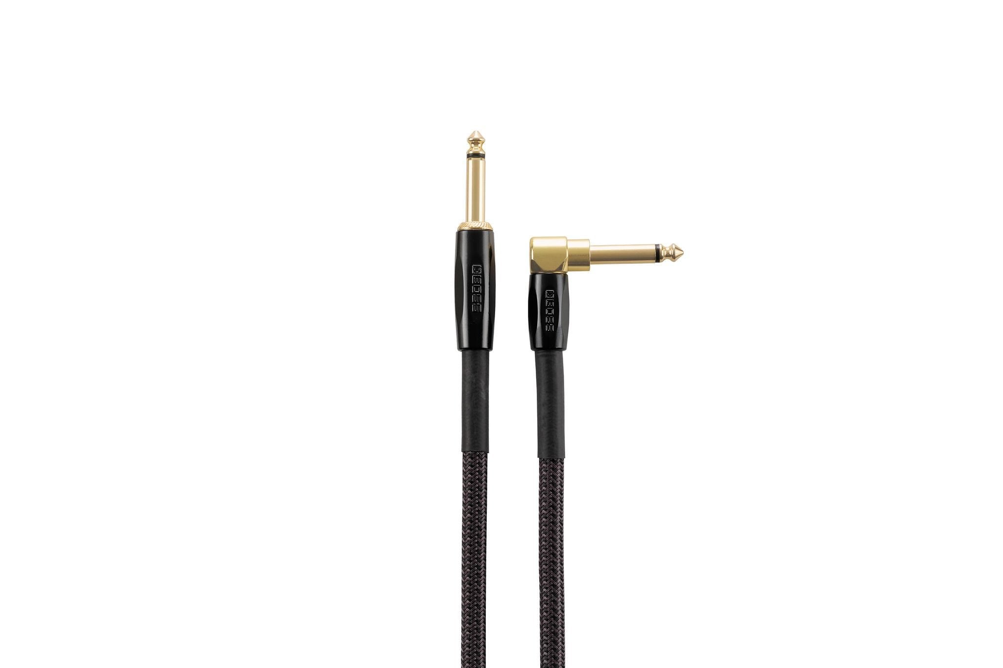 Boss BIC-P18A Premium Instrument Cable - 18ft (Straight - Angled)