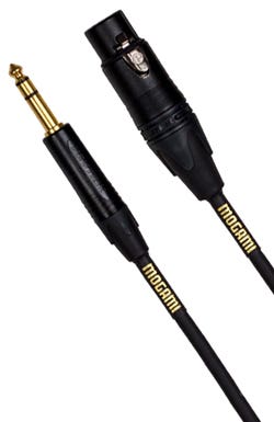 Mogami Gold Studio Speaker Cable Female XLR to TRS - 6ft