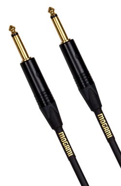 Mogami Gold Instrument Cable 1/4" Jacks - 10ft
