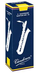 Vandoren traditional baritone sax reeds - box of 5 - strength 4.0