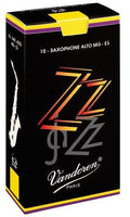 Vandoren zz jazz  alto sax reeds - box of 10 - strength 2.5