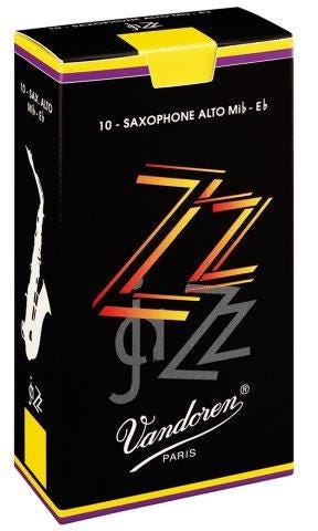 Vandoren zz jazz  alto sax reeds - box of 10 - strength 3.5