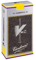 Vandoren v12 clarinet reeds - box of 10 - strength 2.5