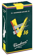 Vandoren v16 alto sax reeds - box of 10 - strength 3.0