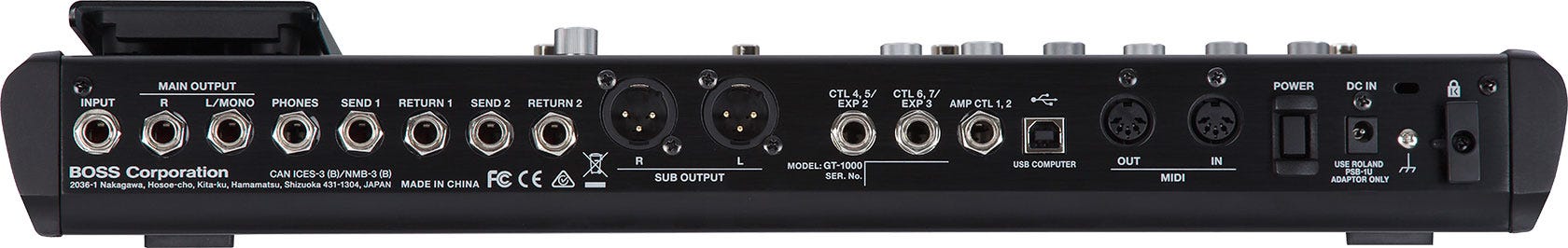 Boss GT-1000 v3 Guitar Effects Processor (GT1000)