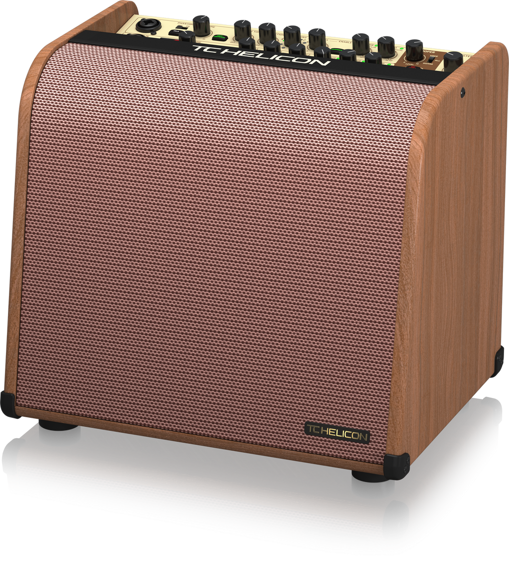 TC Helicon Harmony V60 Acoustic Amplifier w/Built in Effects + Looper + Footswitch